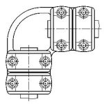 Raccord a 90º